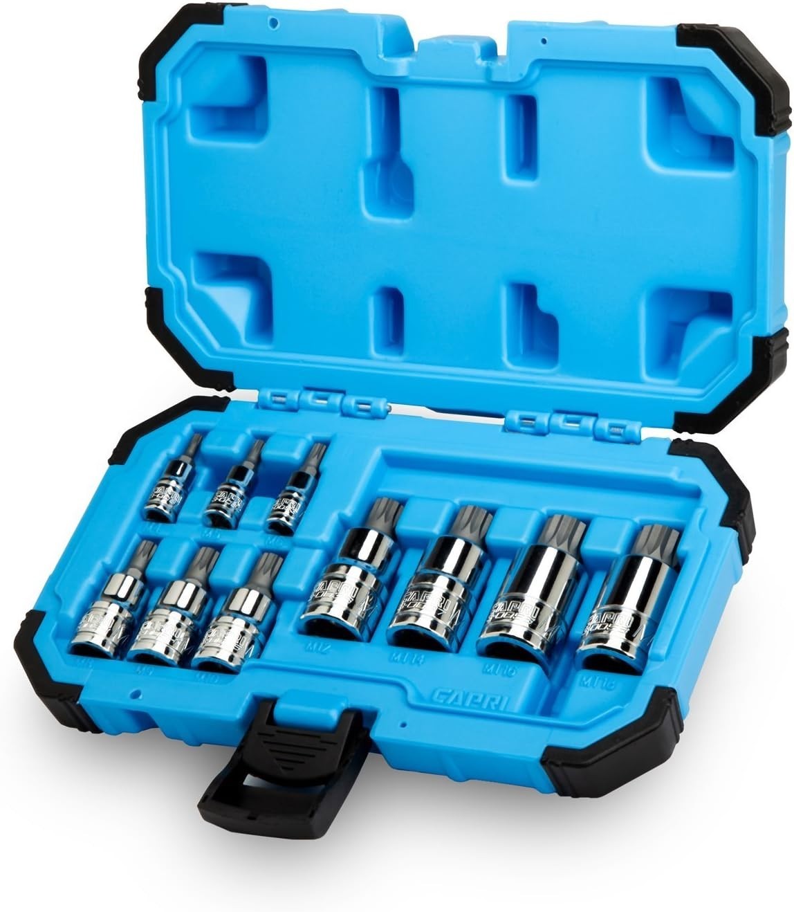 Lifetime Guaranteed 10-Piece Triple Square Bit Socket Set – S2 Steel Durability