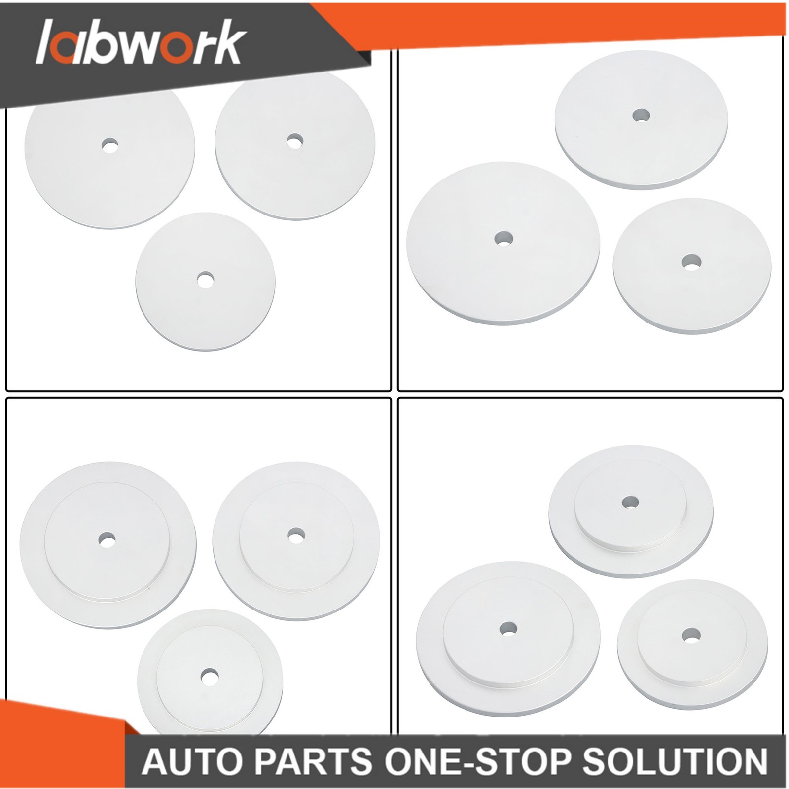 Labwork Truck Hub Seal Installer Kit Heavy Duty Seal Drivers for Class 7/8