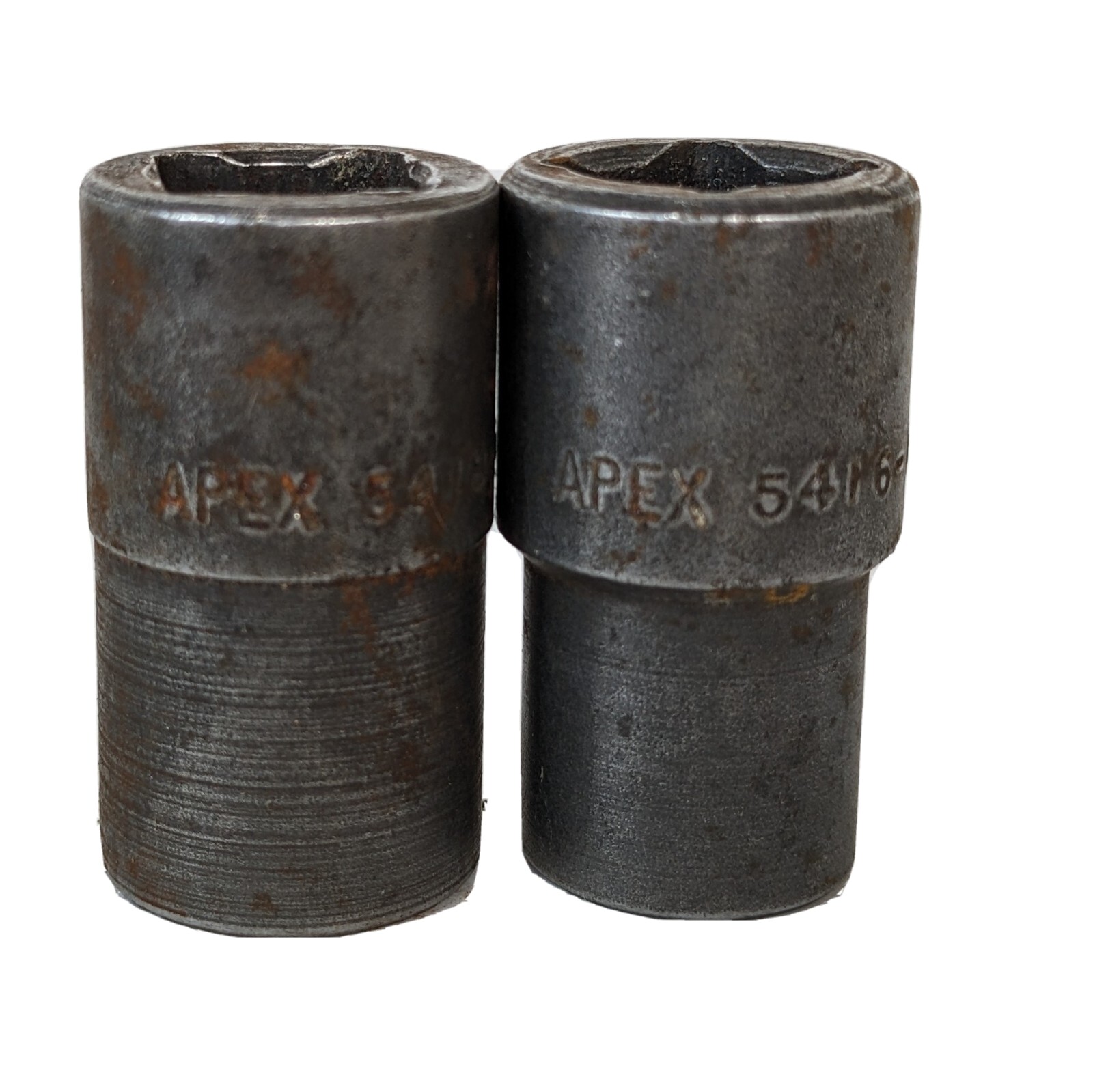 Apex 1/2″ Drive 12-Point Sockets 1/2 & 9/16 (5418-d 5416-d) Vintage
