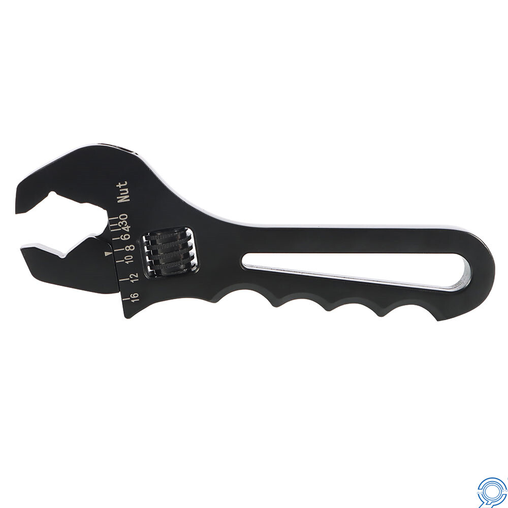 3AN-16AN Adjustable Wrench Black Aluminum Tool Spanner for Hose End Fitting