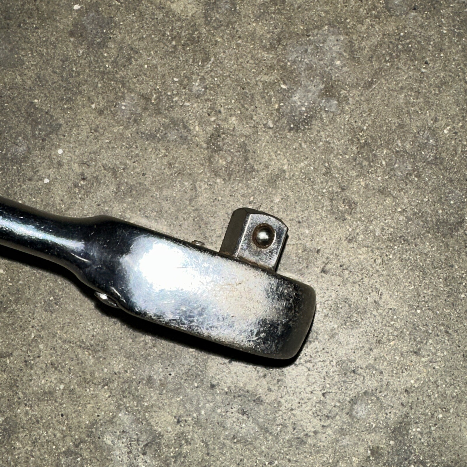 Vintage Indestro 1/2″ Socket Wrench #66472 USA No quick release.