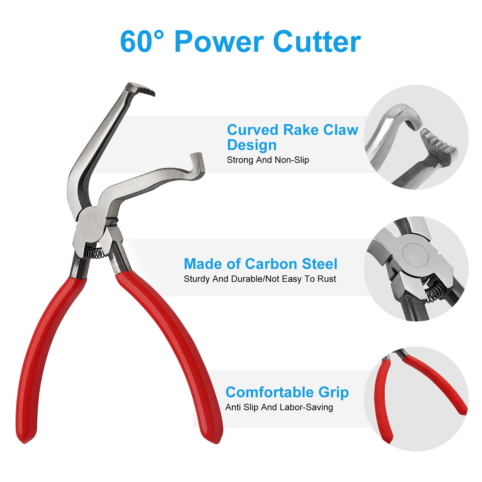 4× Auto Electrical Disconnect Pliers Connector Separator Wiring Car Repair Tool