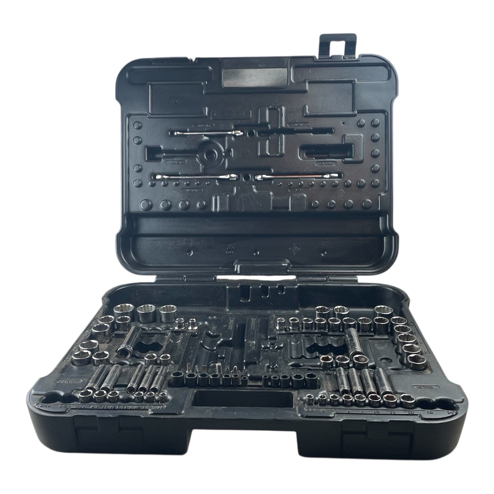 RARE Vintage CRAFTSMAN #33122 122 PC G2 MECHANICS TOOL SET USA MISSING PIECES