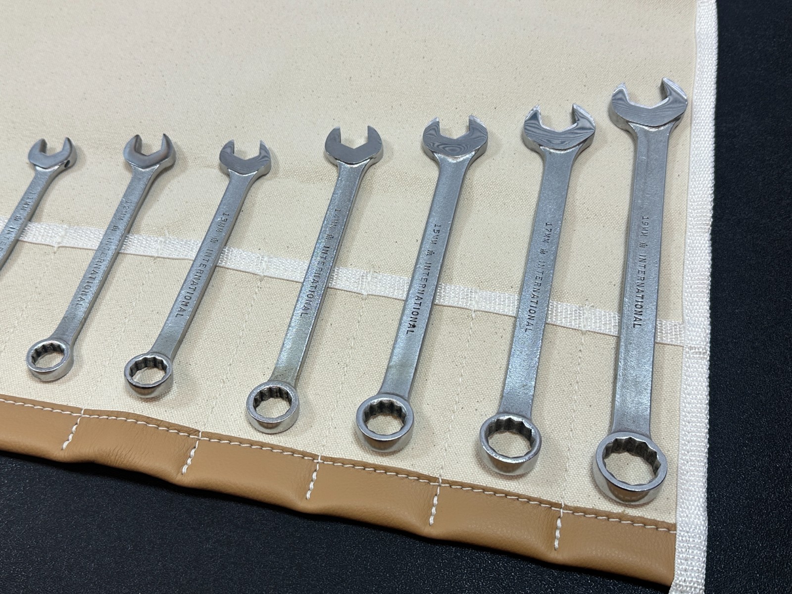 🇺🇸 International Harvester IH USA 9pc Metric 9mm-19mm Combination Wrench Set