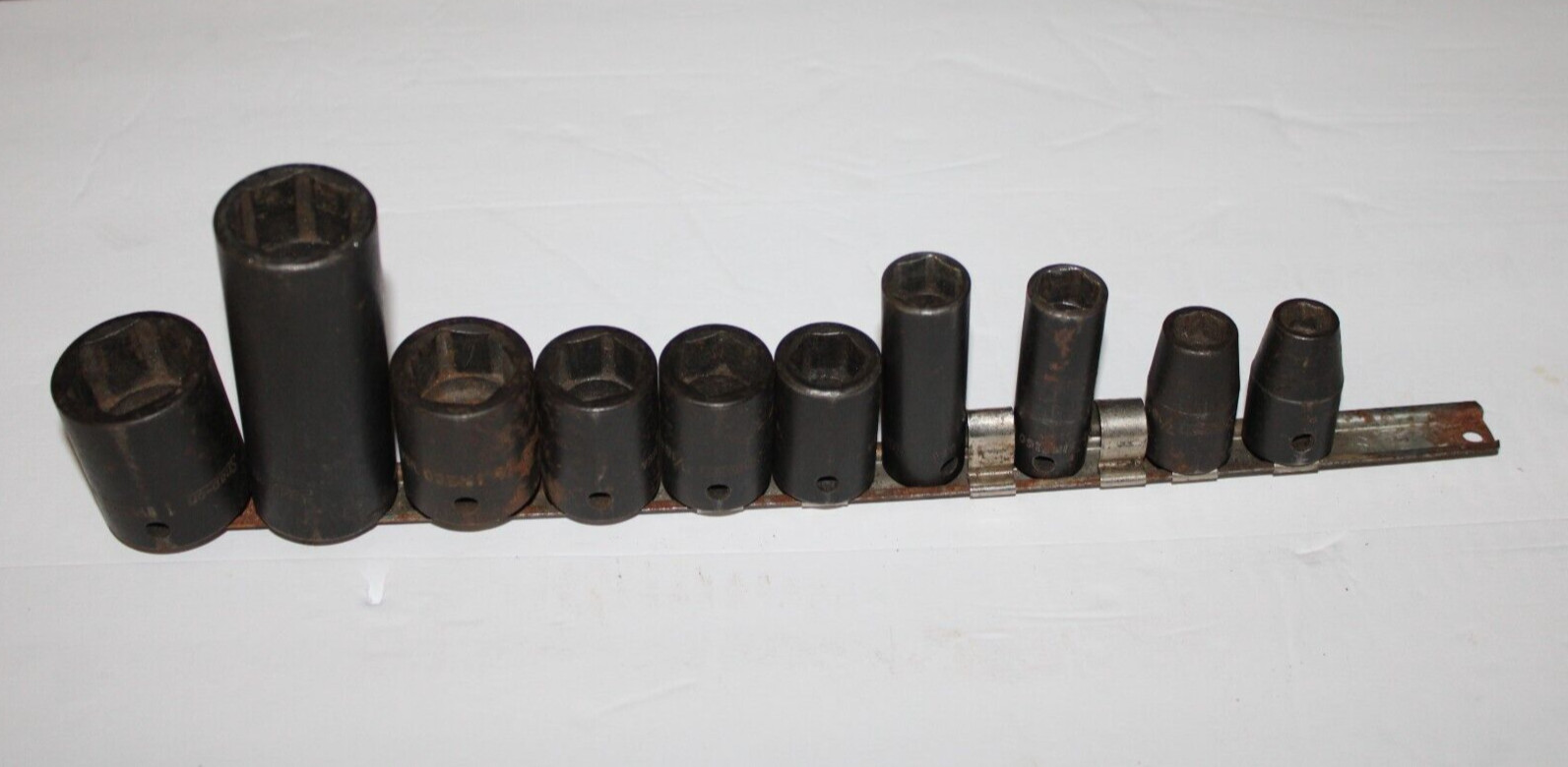 SNAP ON 10-Piece Mixed 1/2″-Drive SAE Hex Bit Socket Base Set USA