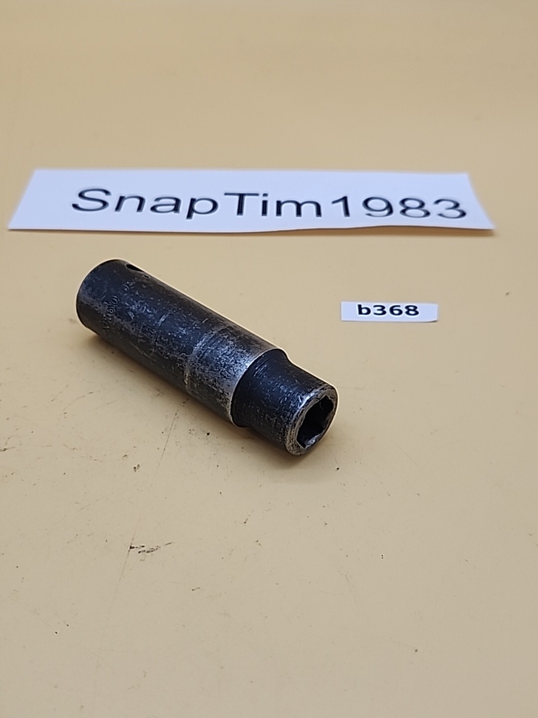 Snap-on Tools SIM160 1/2″ Drive 6-point 1/2″ Sae Deep Impact Socket USA.