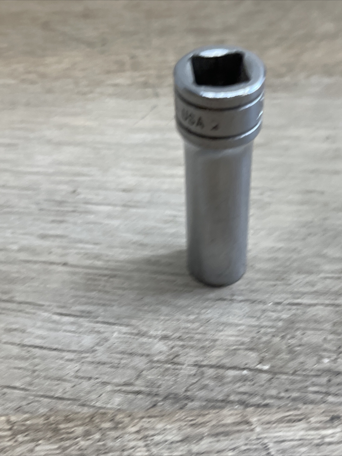 1982 SNAP ON SFS121 3/8″ Drive 12-Point SAE 3/8″ Flank Drive Deep Socket