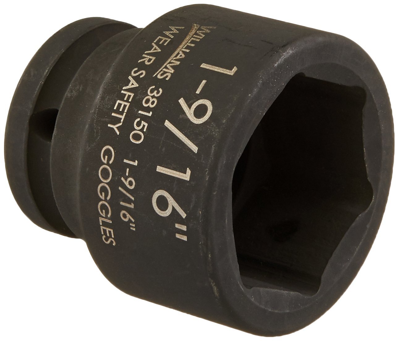 Williams 38150 3/4-Inch Drive 1-9/16-Inch Impact Shallow Socket