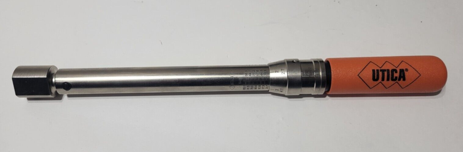 Utica CH-75F Micrometer Adjustable ”B” Size Torque Wrench
