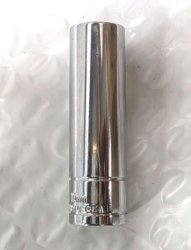 MATCO TOOLS «SILVER EAGLE» AD10M6SEA, 10MM. SOCKET, 2″ DEEP, 6 POINT.