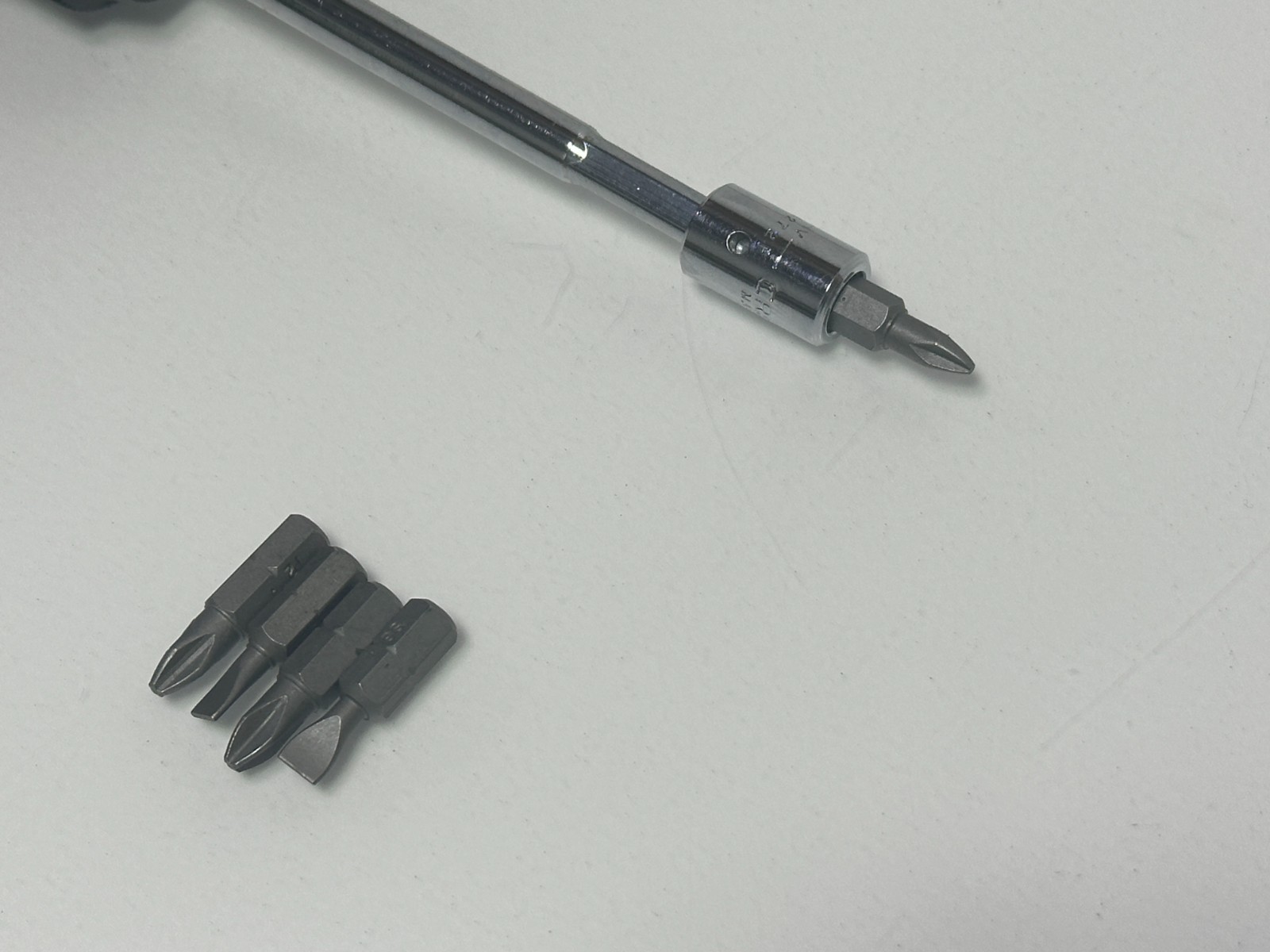 🇺🇸 Craftsman Tools USA 43801 RARE 1/4″ Drive Wrist Ratchet, Palm Black Handle