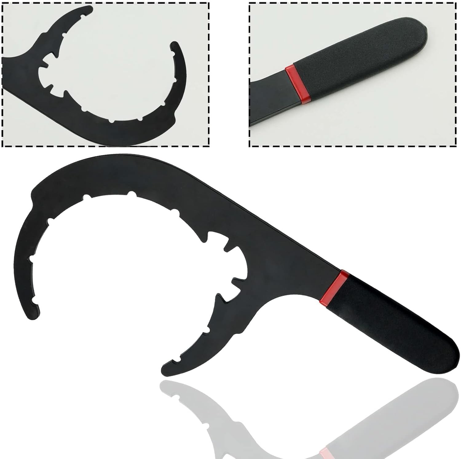 Heavy-Duty Fuel Filter Wrench with Non-Slip Grip – Fits Various Diesel Engines