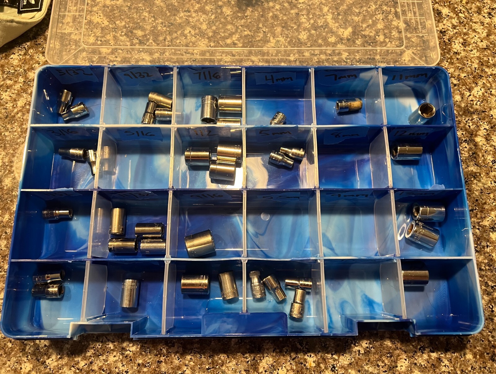 Craftsman USA 1/4″ Dr – SAE and Metric Shallow Socket 6 and 12 Point Pick Sizes!