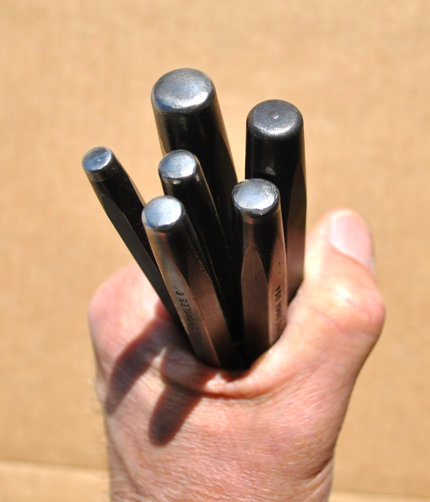 Snap On Tools 20 pc Punch and Chisel Set Automobile Tools Motorcycle Tools