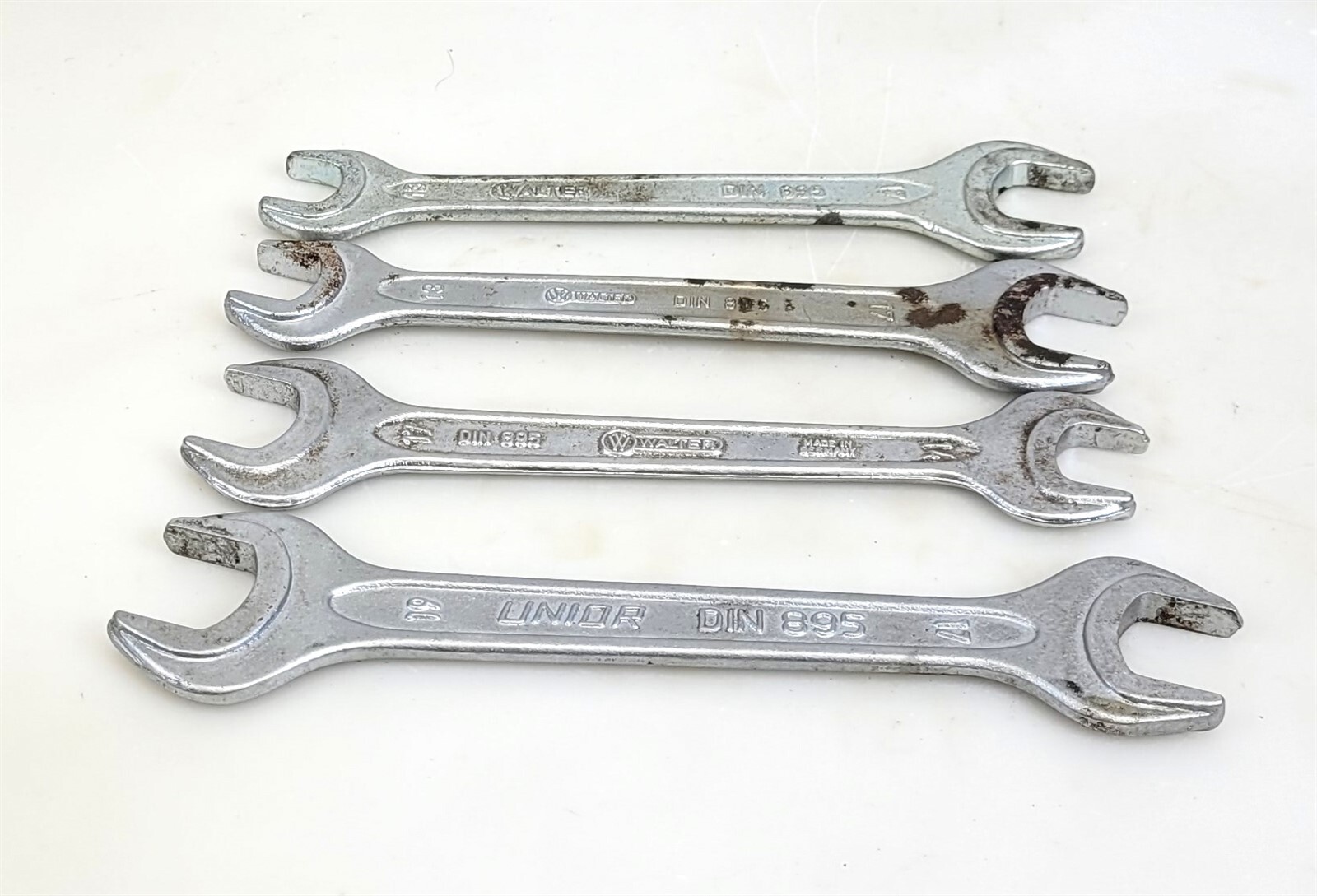 Walter Germany Mercedes Benz DIN895 13mm 14mm 17mm 19mm Wrenches ~ T524i