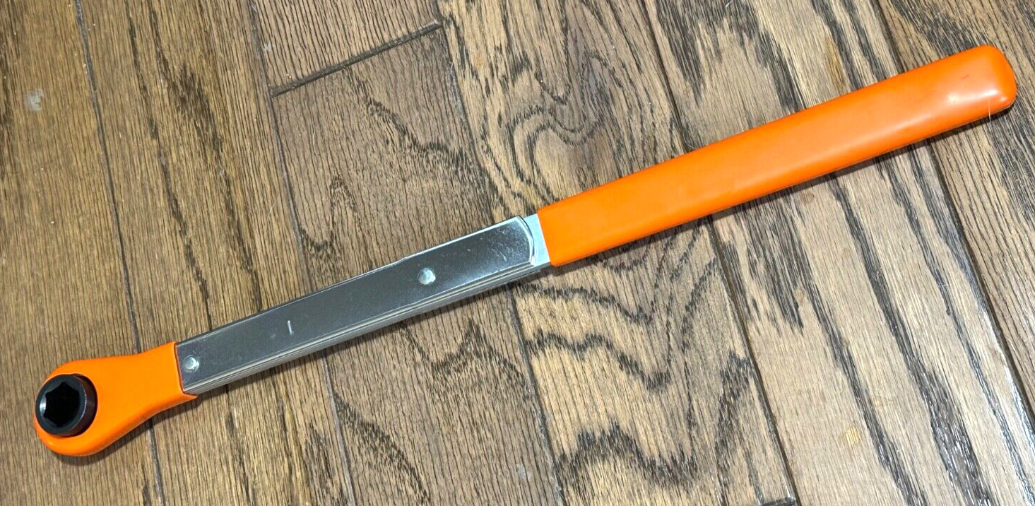 🇺🇸 Lang Tools 15″ EXTRA LONG 9/16″ Truck Slack Adjuster Ratcheting Wrench
