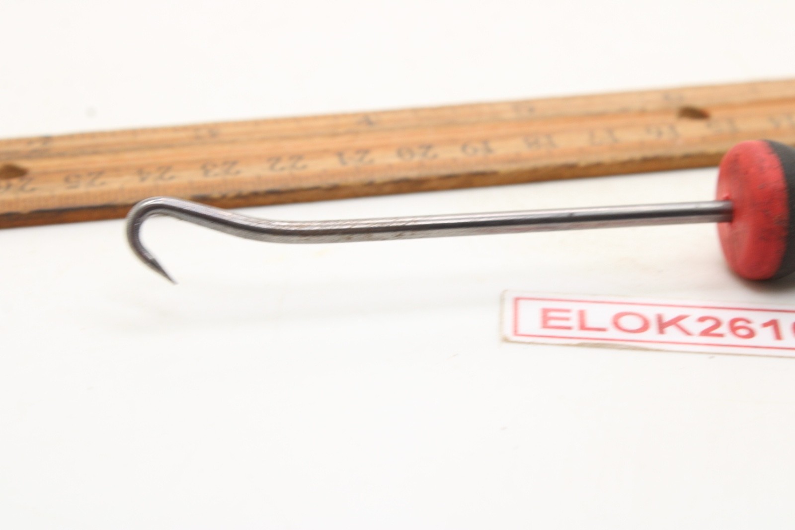 Snap-on SG3ASH 6″ Black/Orange Mini Soft Grip Hook Pick USA