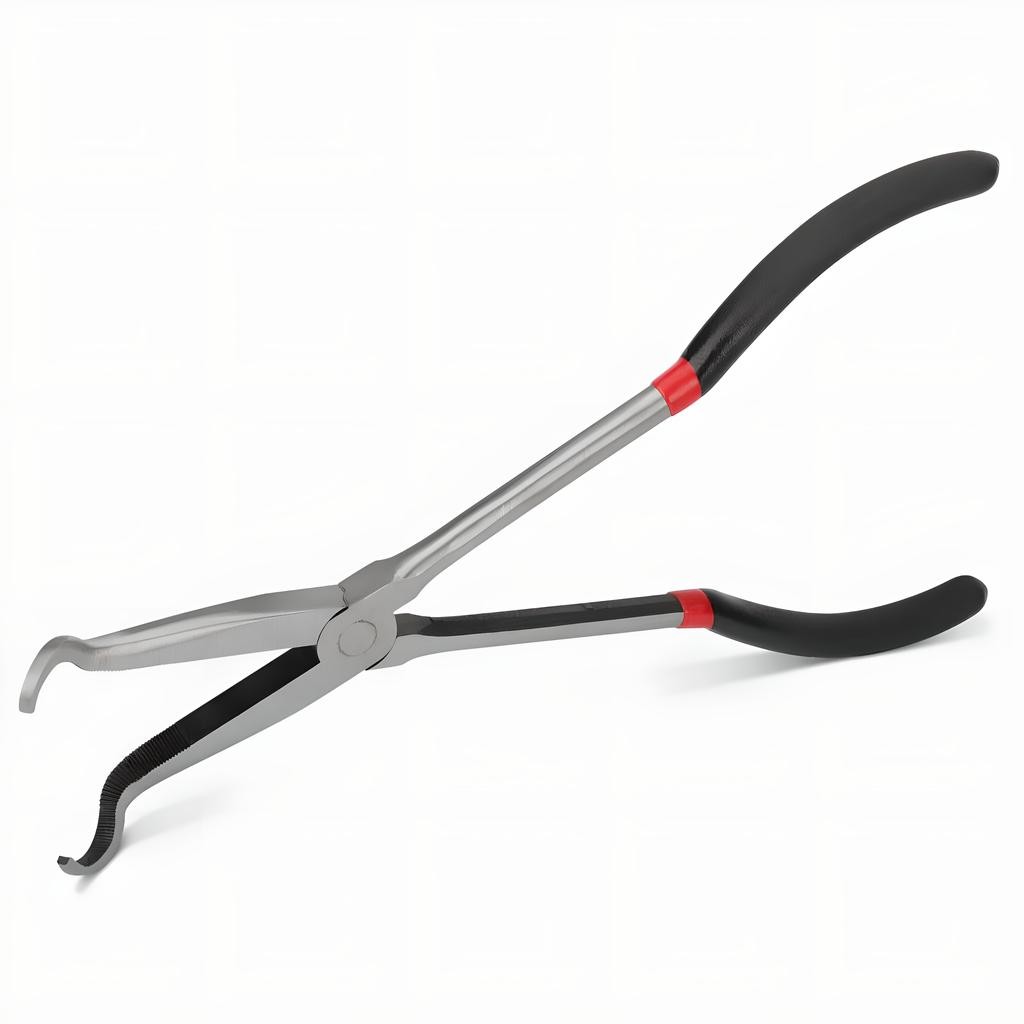 HOT 11″ Electrical Disconnect Long Spark Plug Removal Pliers For Car Connector