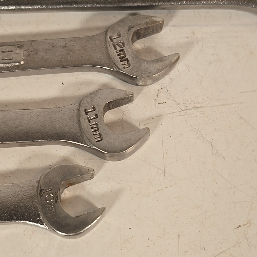 Craftsman Combination Wrench Set 6pc 42911-42916 8mm 9mm 10mm 11mm 12mm & 18mm