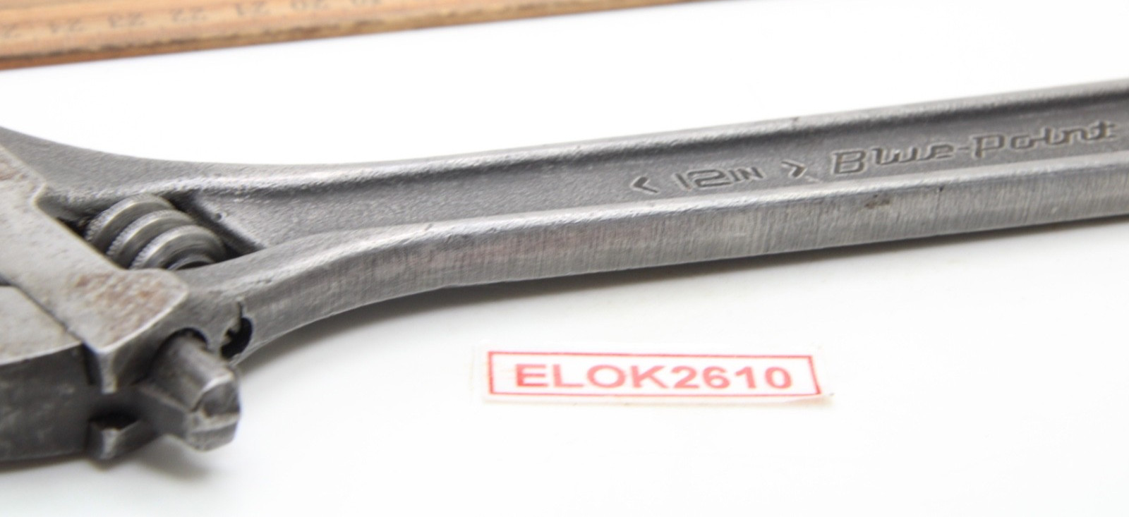 Blue-Point GAJ12 12″/300mm Adjustable Wrench 1-5/8″ Capacity