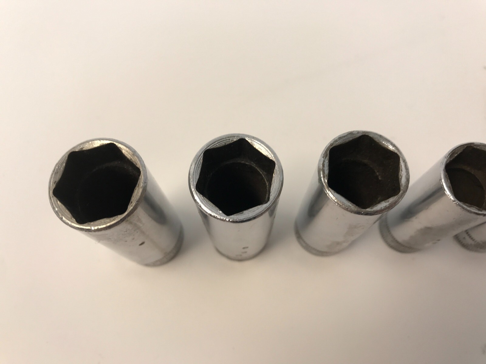 Snap On 11Pc Metric 3/8 Drive 6pt Deep Socket Set 9MM – 19MM SFSM