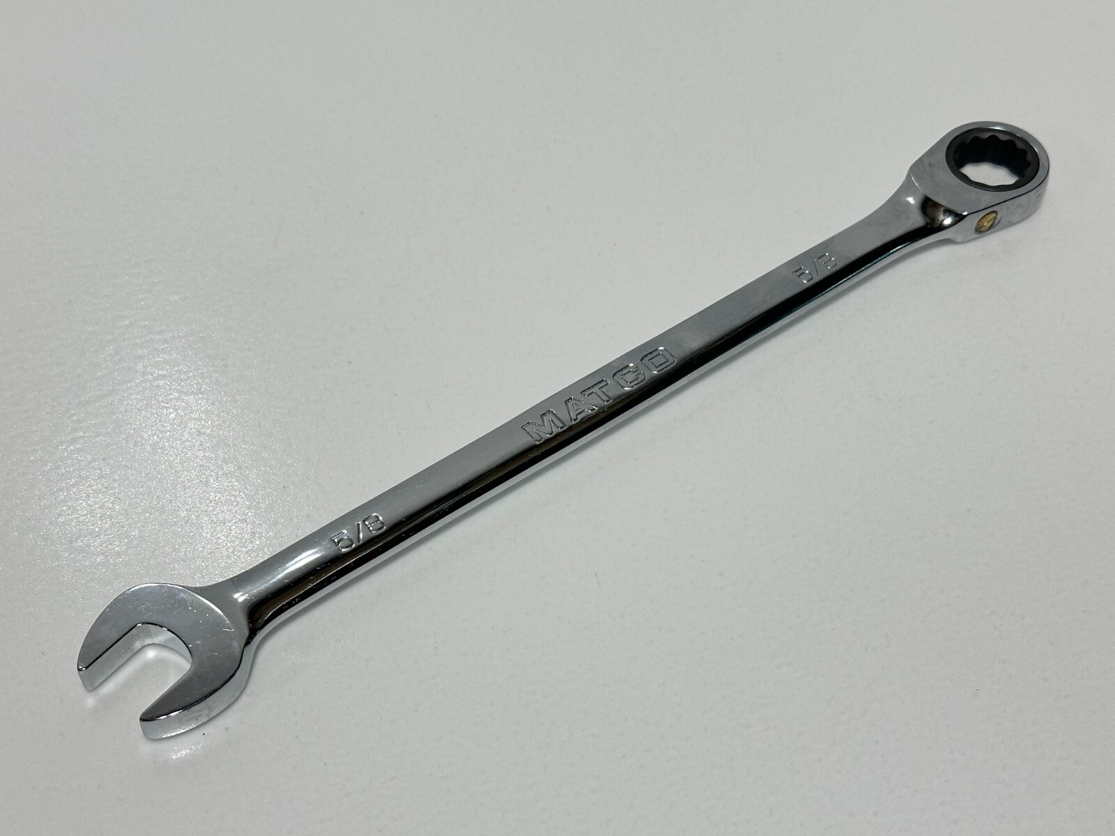 Matco 7GRCXL202 5/8” SAE 72 Teeth Extra Long Ratcheting Wrench, Non-Slip Box