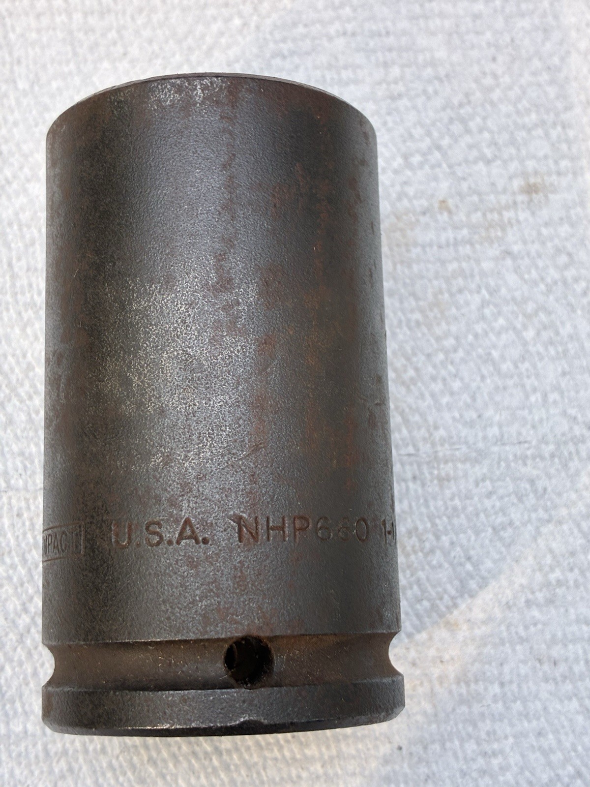 NAPA 3/4 In Drive 1 1/2 Inch NHP 660 Impact Socket Made In USA