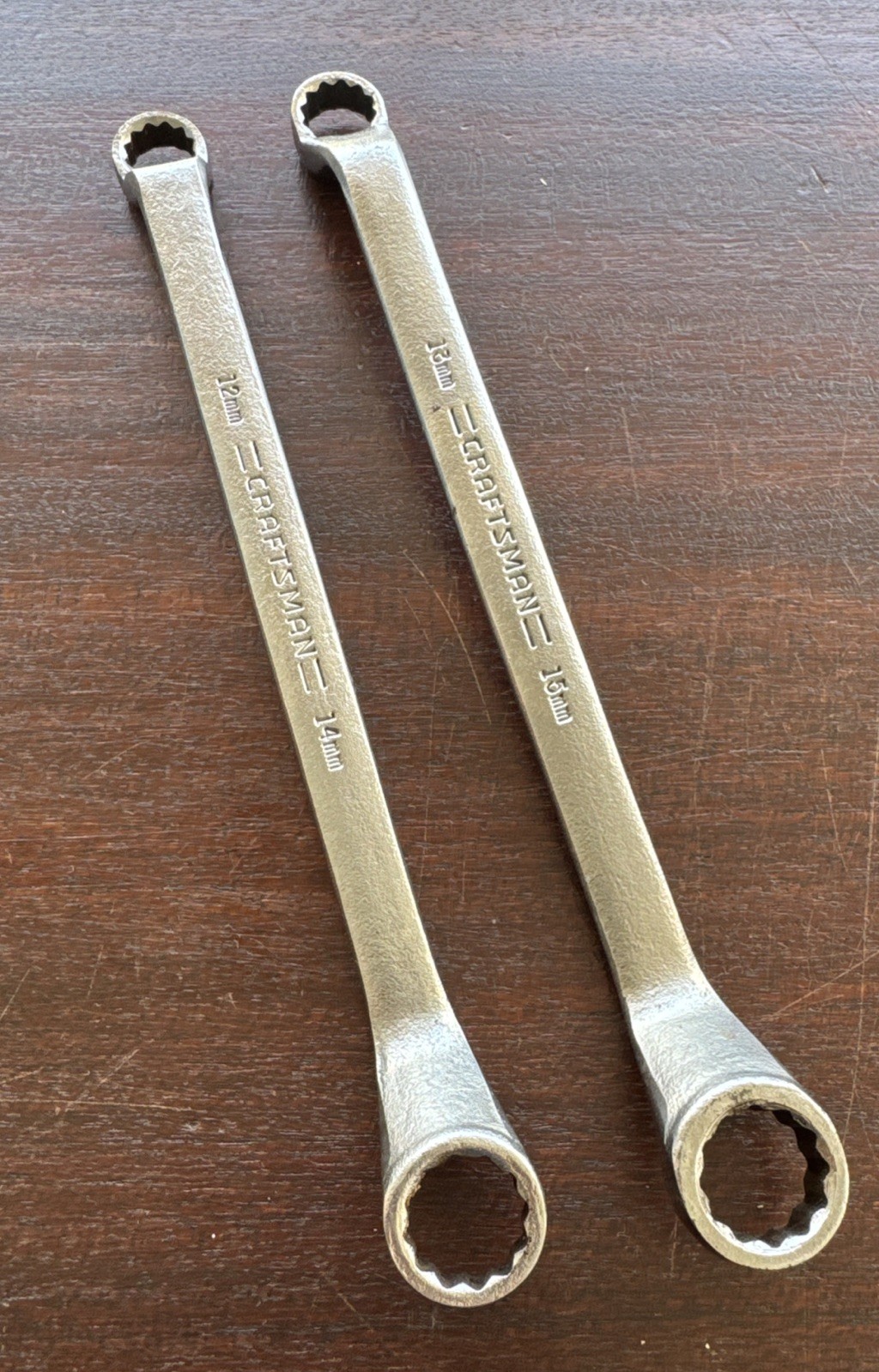 Craftsman Tools USA Metric Box Deep Offset Wrenches 12•13•14•15mm Vintage