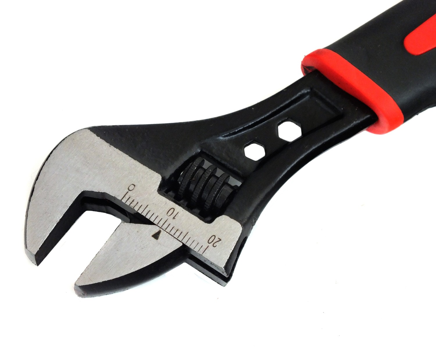 VOCHE 4 PC BLACK HEAVY DUTY ADJUSTABLE STEEL WRENCH SPANNER SET 6″ 8″ 10″ 12″
