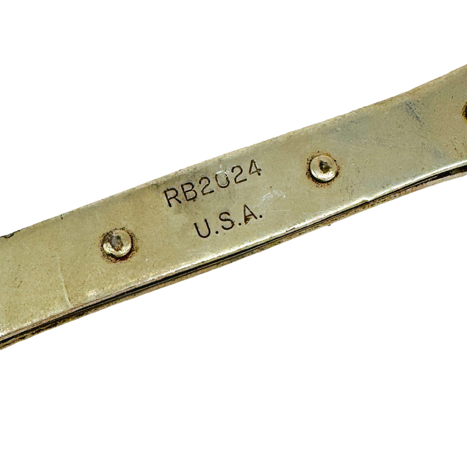 RB2024 3/4 in X 5/8 in S SAE Ratcheting Box Wrench, Made in USA
