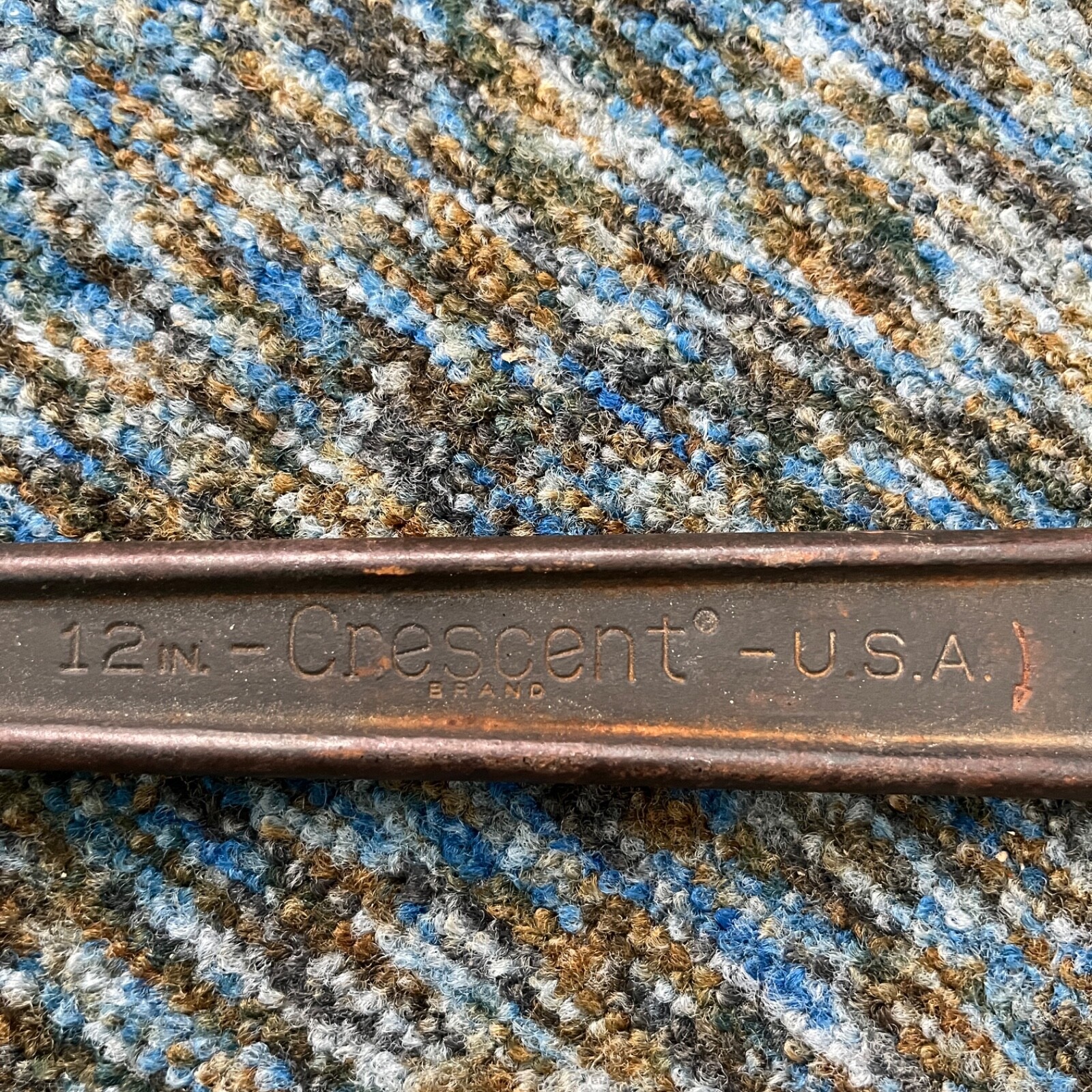Vintage Crescent Adjustable Crestoloy Wrench Forged Alloy Steel 12″
