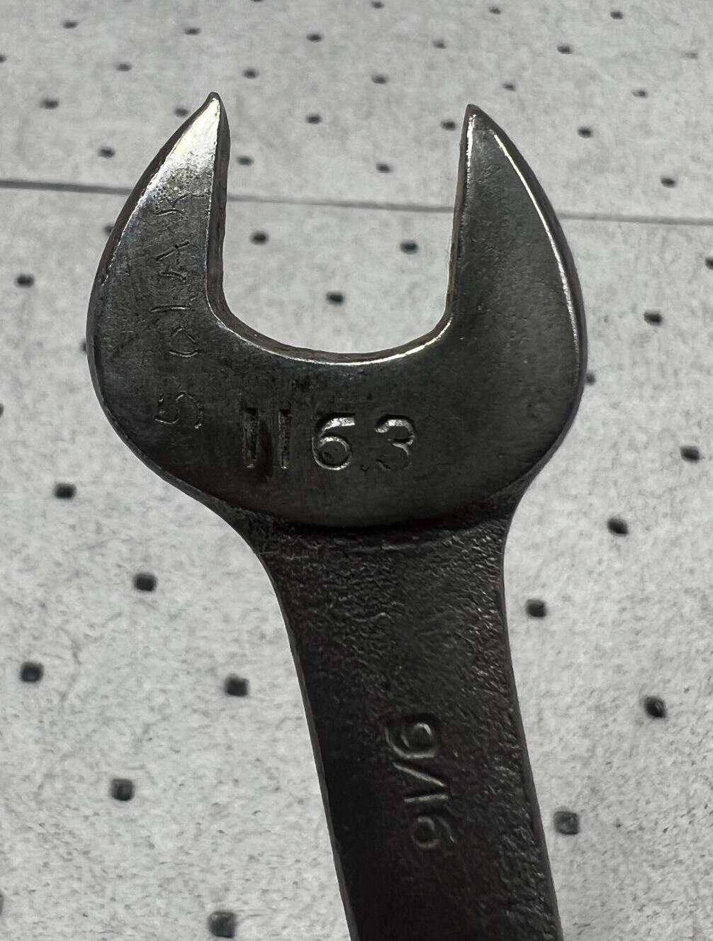 Vintage Williams Superrench 1163 9/16″ 12 Point Combination Wrench SAE Made USA