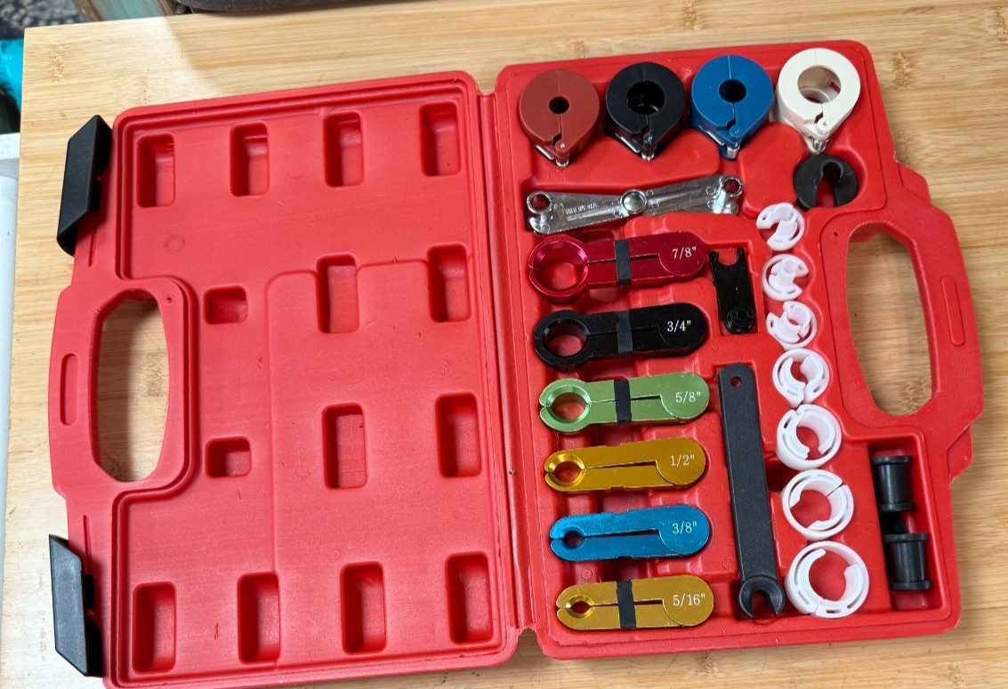 Fuel Line Disconnect Tool Set 22pcs Master Quick Disconnect Tool Kit for Auto