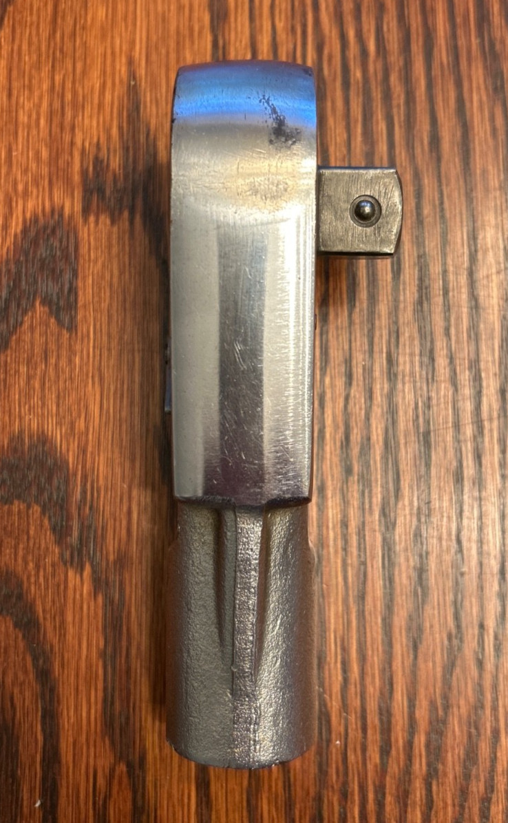 Vintage 3/4″ Ratchet Head No Handle. Unidentified Brand has Date Code See Photos