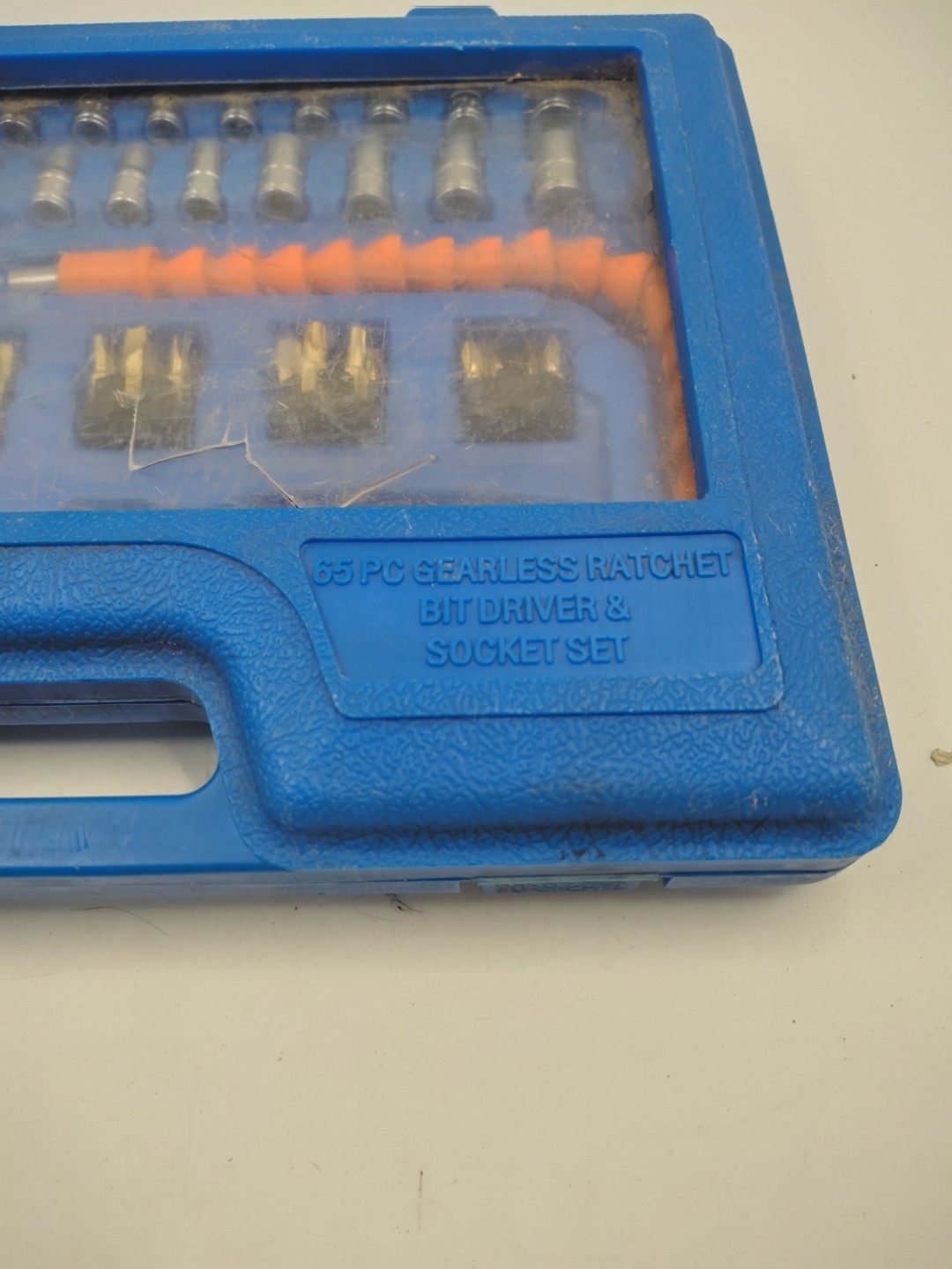 Master Grip 65 Pc Angle Gearless Ratchet Driver Set w/ Case Flexible…