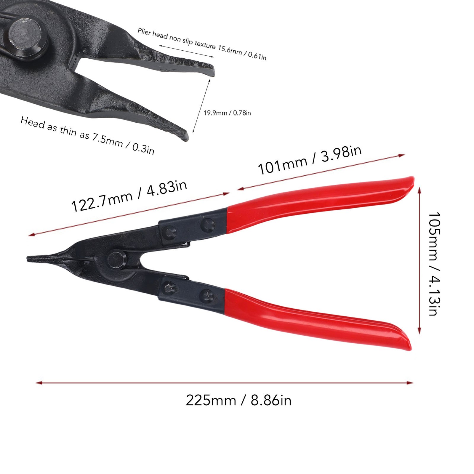 Lock Ring Plier High Strength Comfortable Handle Efficient Circlip Plier For US