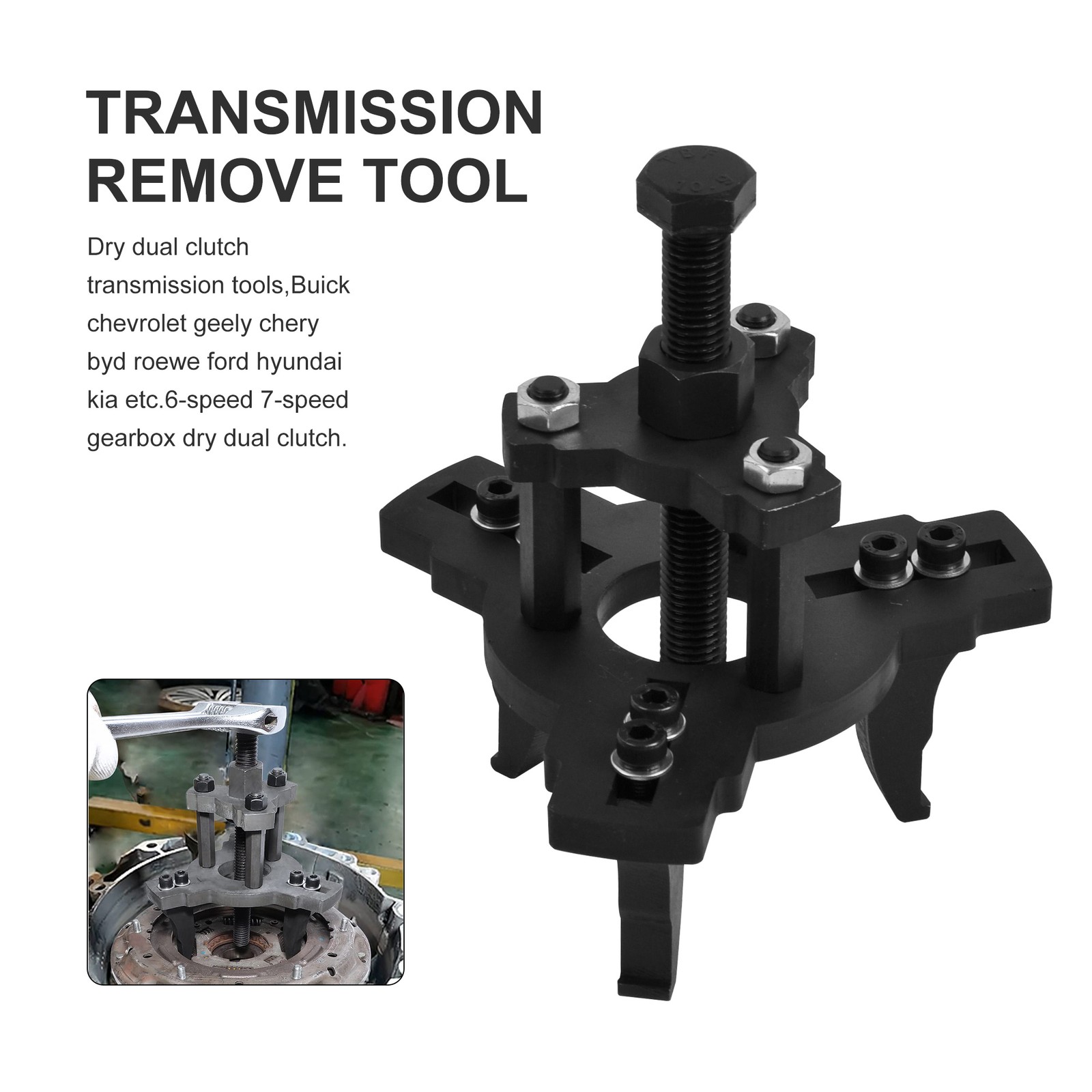 DSG Dual Clutch Transmission Remover Installer Tools Kit For Ford DPS6 Reinstall