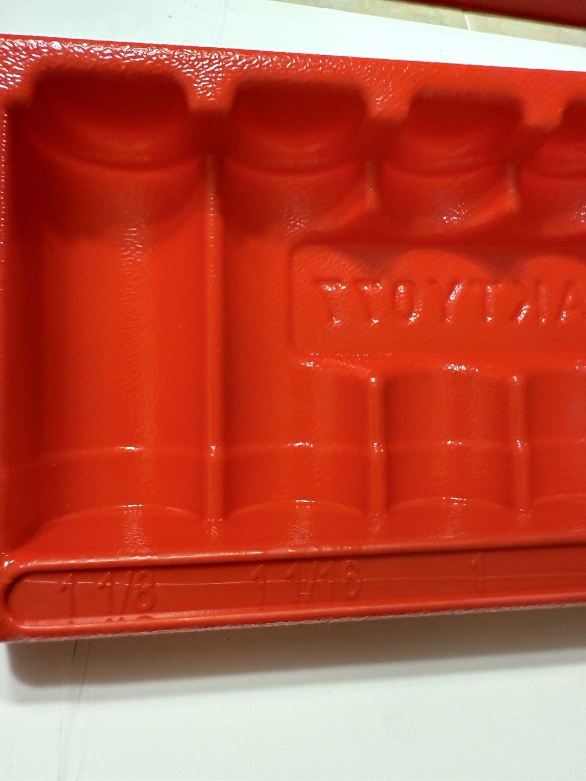 EMPTY TRAY PAKTY077 Snap On 313SYA 1/2″ Dr. 3/8”to1-1/8” SAE Deep 13Pc. NO TOOLS