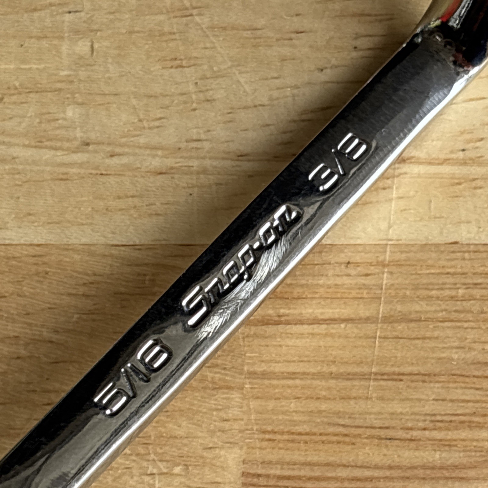Snap On 5/16″ x 3/8″ Short Box End Wrench Deep 60 Degree Offset XSO1012 READ!