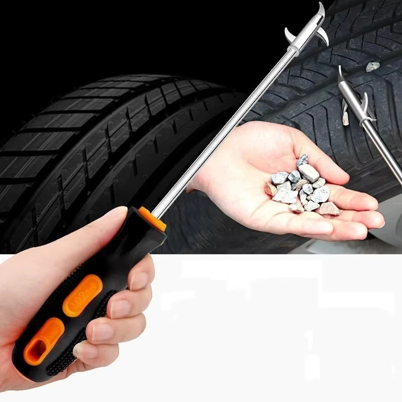 Car Tire Cleaning Hook – Stone Remover Tool for Auto Safety & Maintenance