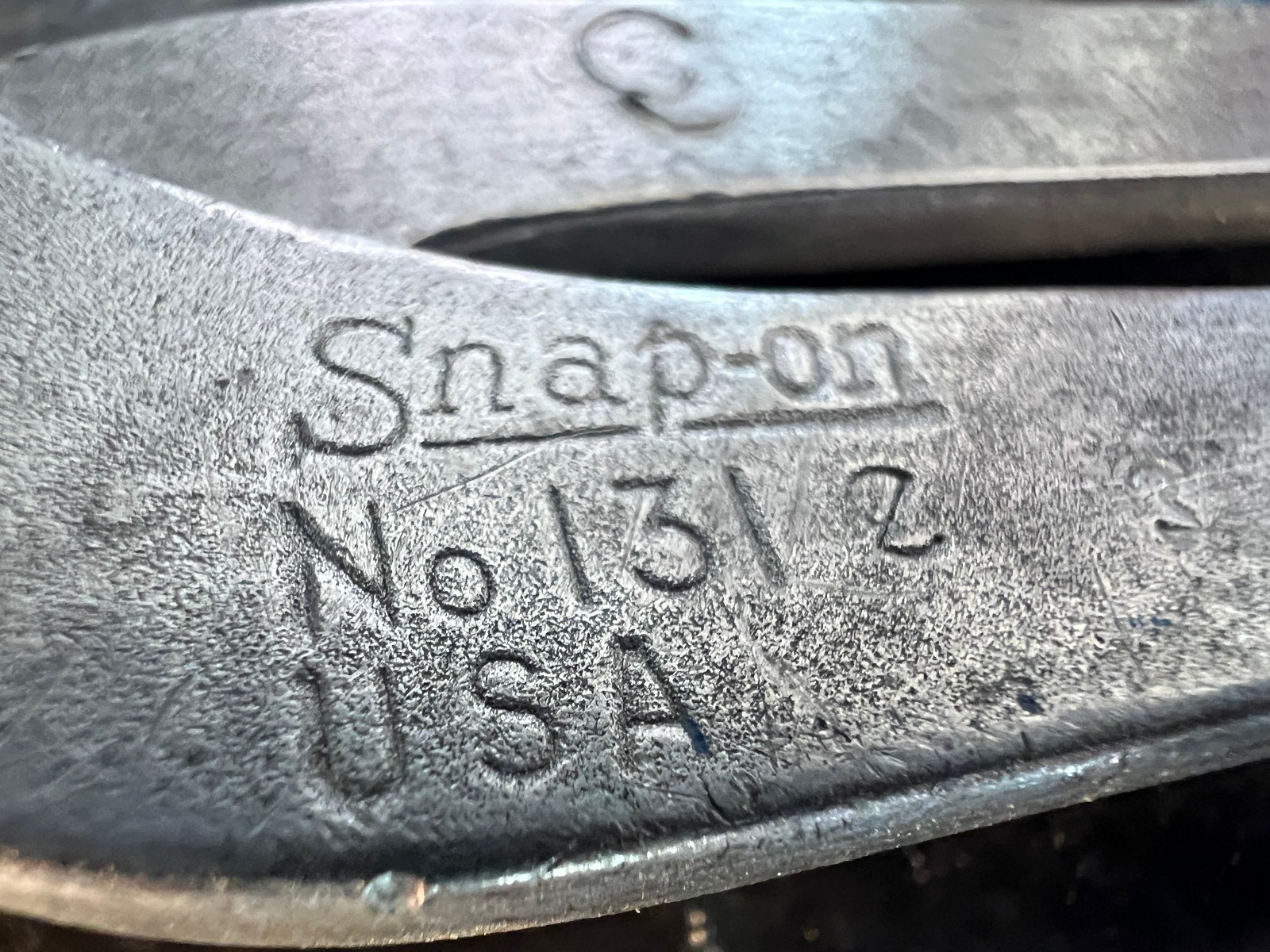 Vintage 131 Z not 131A Snap On USA Brake Spring Pliers Hook End damaged