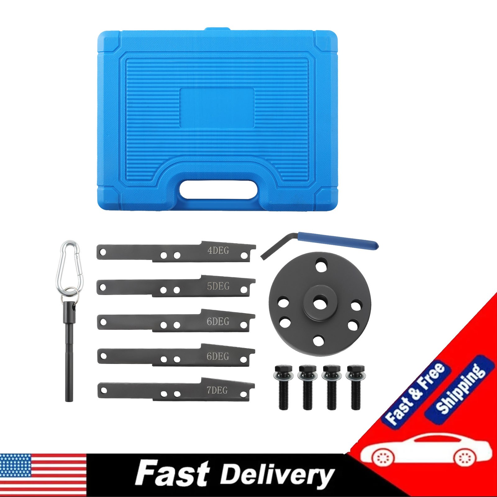 16 PCS Cam Timing Tool Kit Fit for Cummins ISX QSX X15 Engine 3163021 3163530