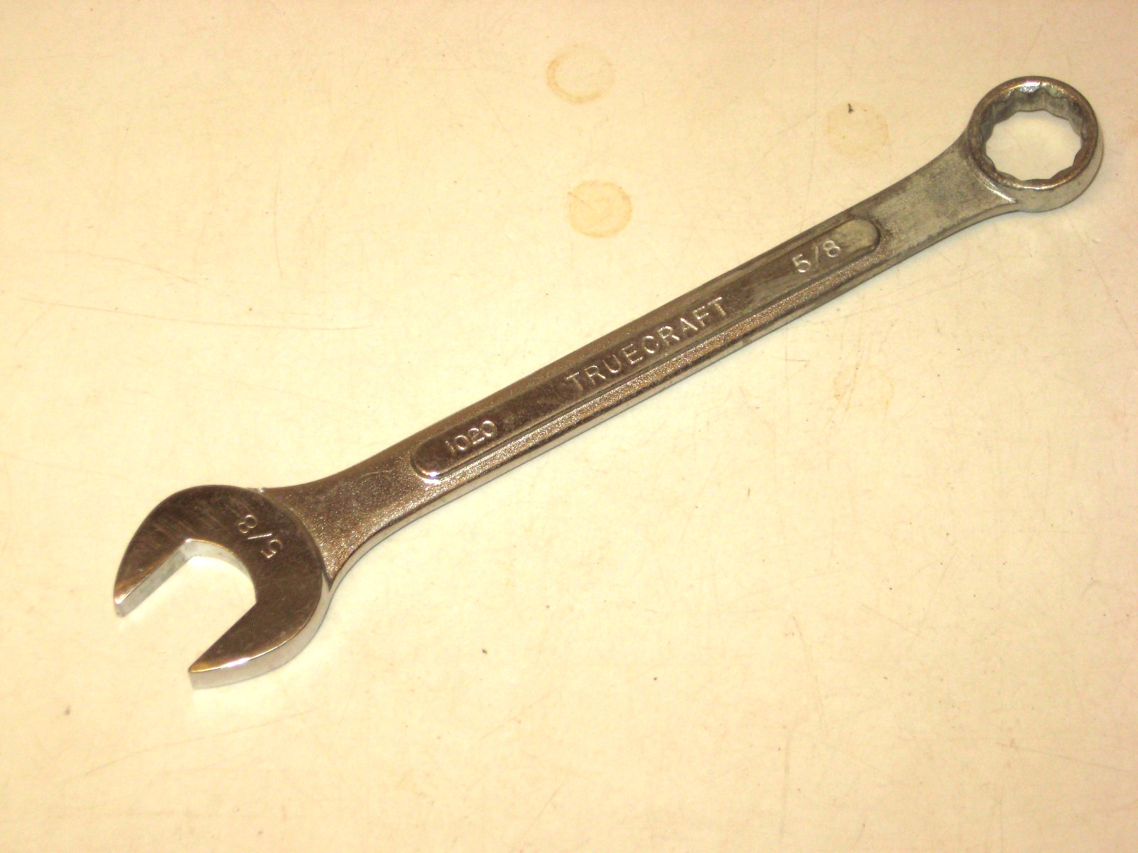 5/8″ COMBINATION WRENCH, 12-point, SATIN FINISH, Japan, TrueCraft # 1020