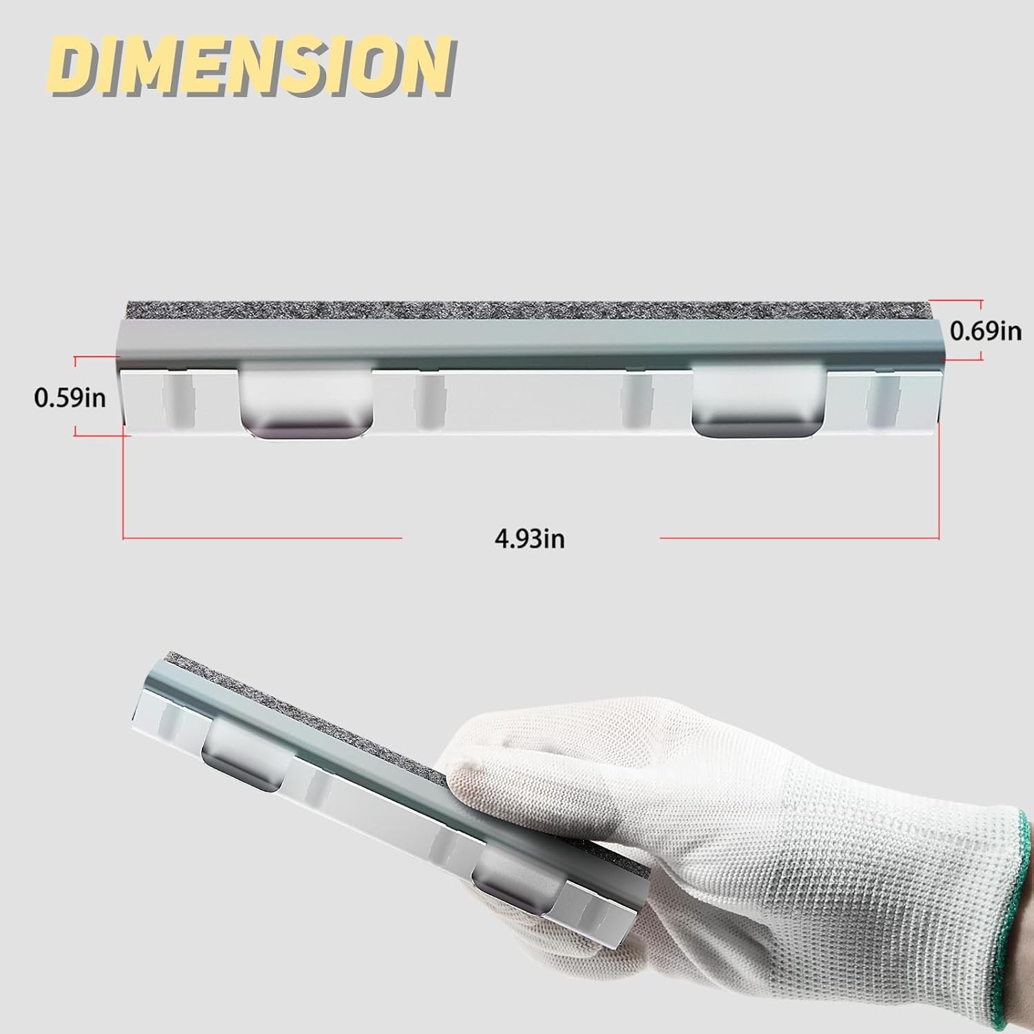 15500 Engine Cylinder Hone Replacement Stones 5-Inch long 80 Grit 4 -Pack