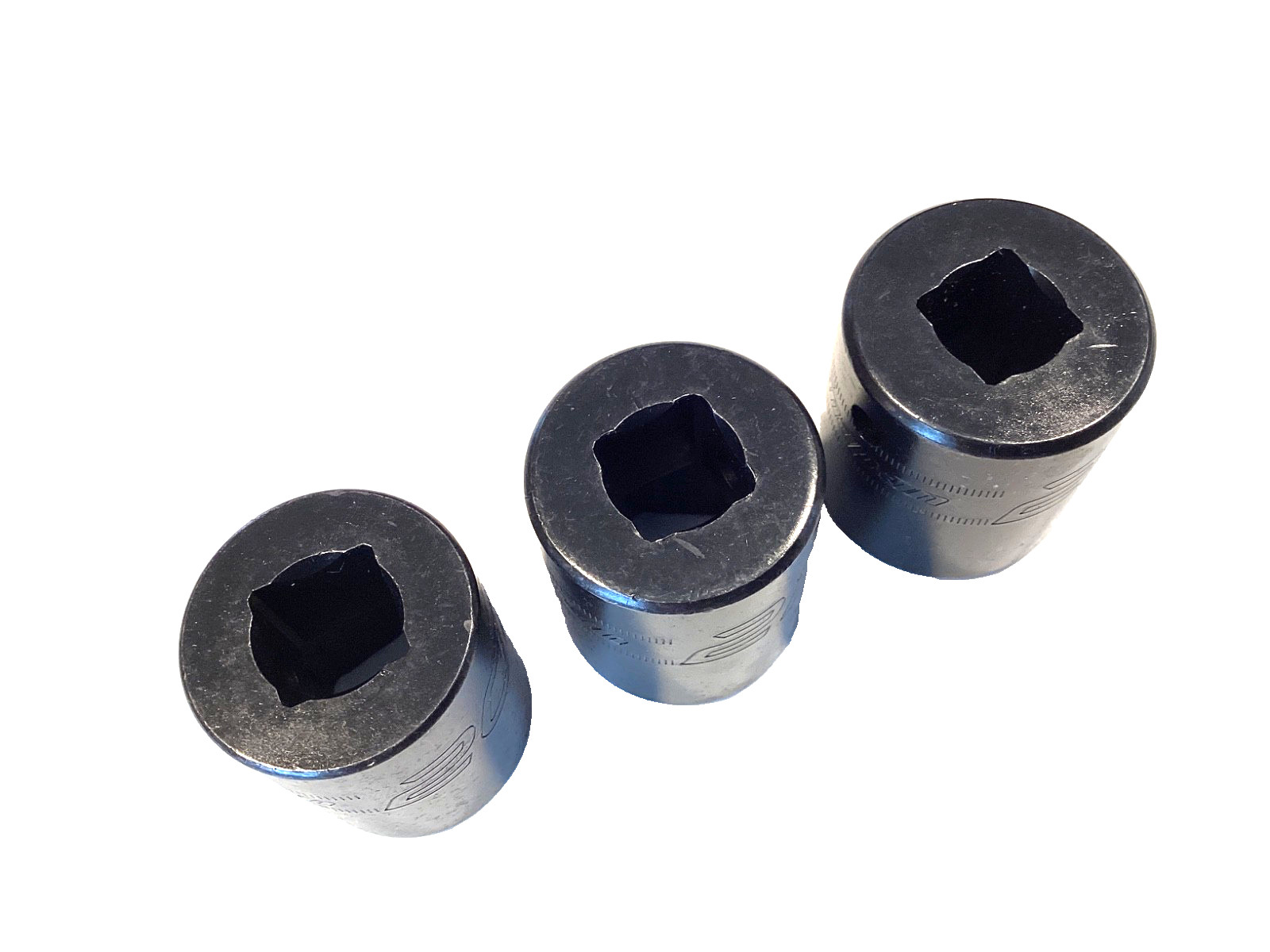 Snap On 3 Piece 1/2”Dr Metric Shallow Impact Socket Set IMM200 IMM210 IMM220 NEW