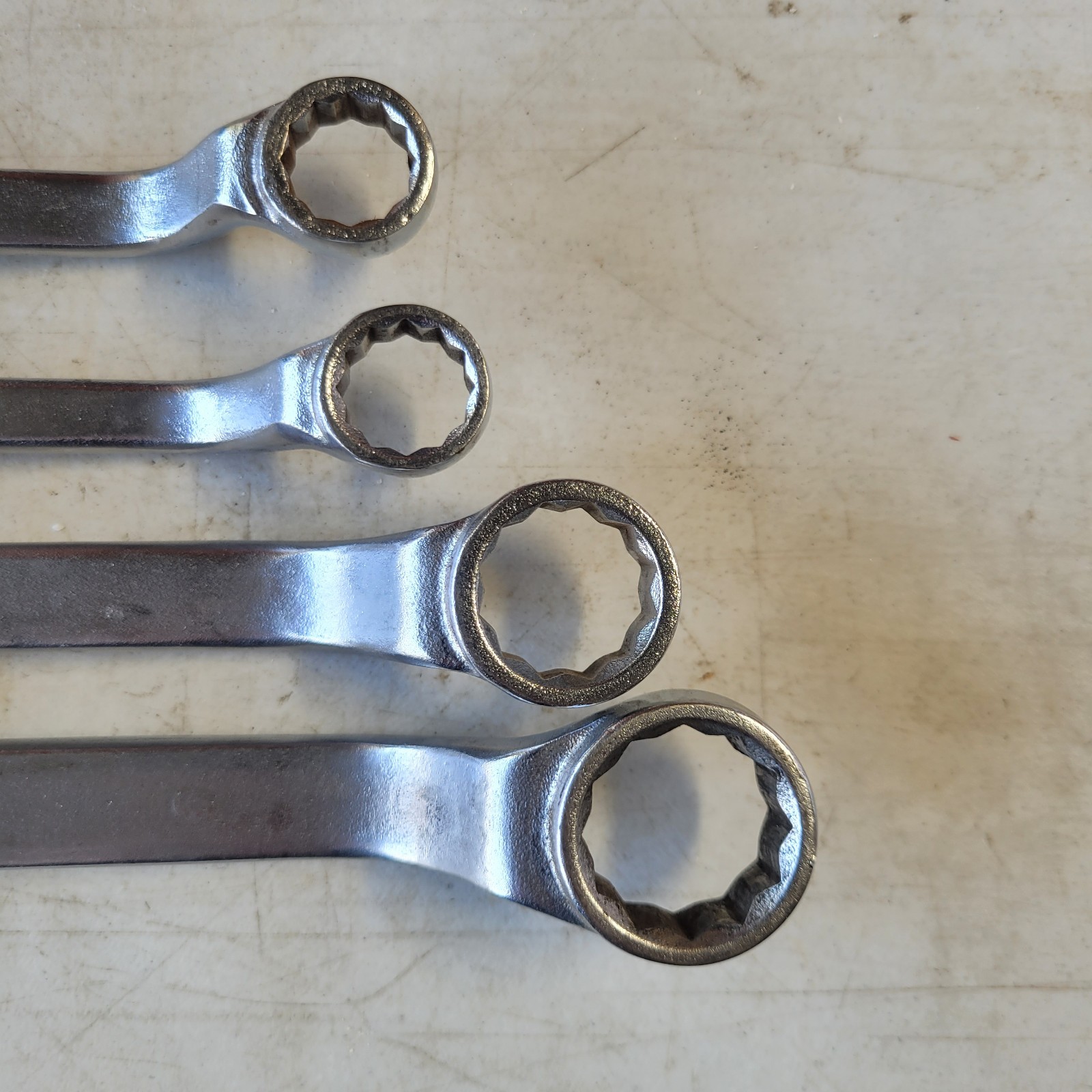Blackhawk Double Box Wrench Set 4 Pc SAE USA BW-1212 1213 1216 1218 11/16″ to 1″