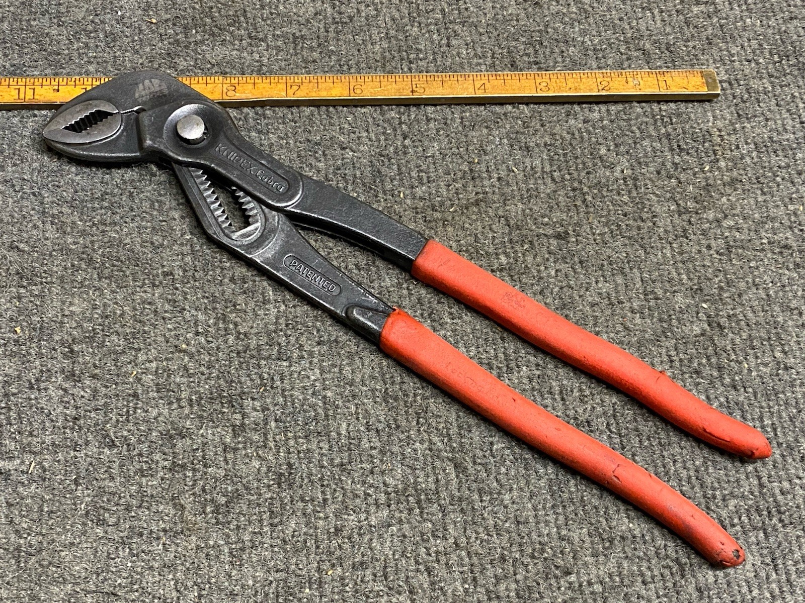 Mac Tools Knipex Cobra 12” Fast Adjustment Push Button Pliers Germany