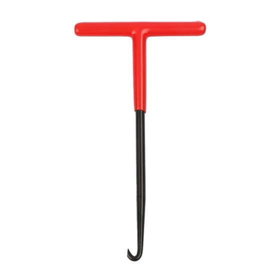T-Shaped Exhaust Spring Puller with Rubber Grip – Essential Tool for Motorcycles