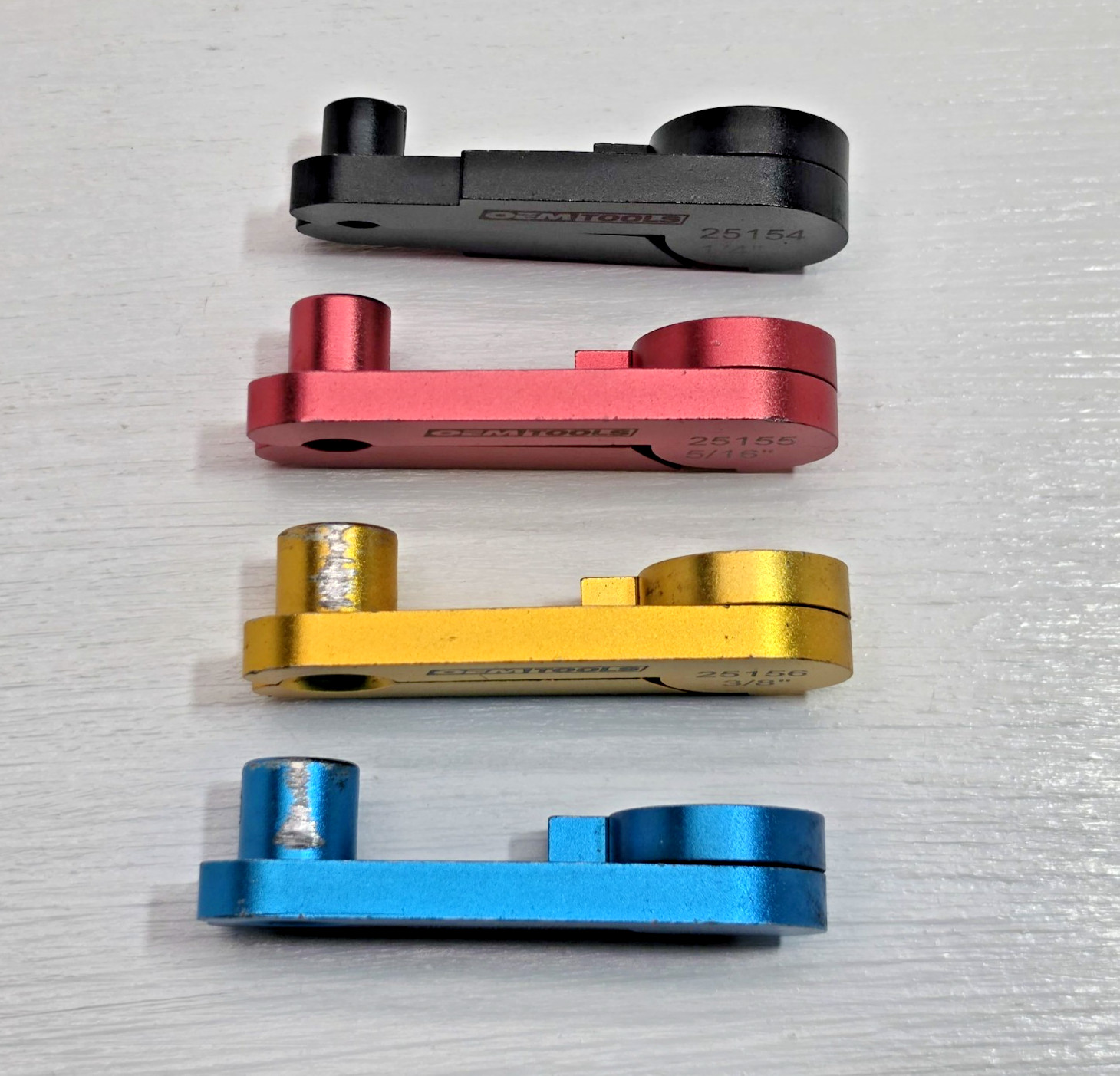 OEM Tools 4 Piece Anodized Aluminum Disconnect Set for Fuel & A/C Lines