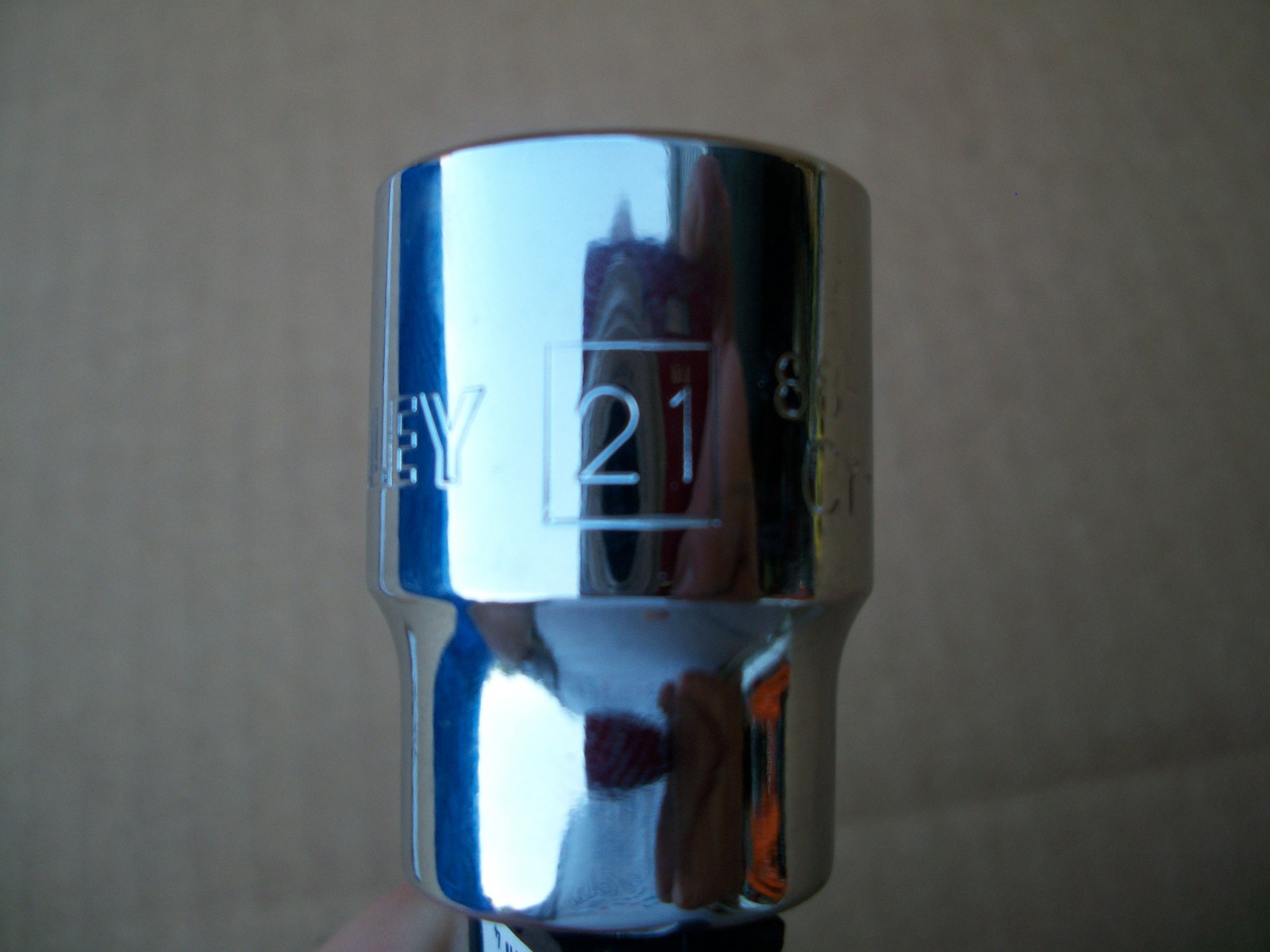 NEW STANLEY 1/2 in Drive 21 mm MAX DRIVE 12 POINT SOCKET